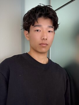 ラパンセヴェールメンズ 栄(LA PENSEE VERT MEN'S) ショートパーマ