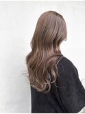 Ryoブリーチなしミルクティーベージュイメチェンロング