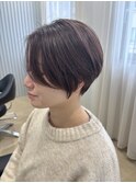 ショートボブ/ショート/グレージュ/レイヤー