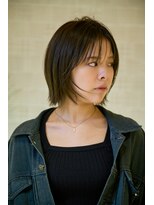 ピークアブー アヴェダ アトレ恵比寿(PEEK-A-BOO AVEDA)&nbsp;大人可愛い20代30代40代前髪ありショート大人前髪透明感カラー