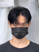 メンズヘアセンス 渋谷(MEN'S HAIR SENSE)&nbsp;ニュアンスパーマ/センターパート/メンズ/眉毛/フェザーパーマ