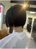 【miyu】ちょい前上がりで作る今っぽボブ