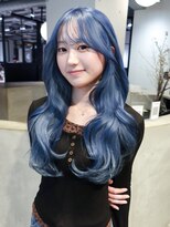 アルバム 銀座(ALBUM GINZA)&nbsp;ダブルカラーロング顔周りレイヤーブリーチ_ba588832