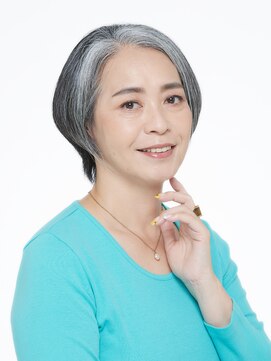 ランコントレ 50代・60代の方に◎ヘアセットが簡単 ひし形ボブ
