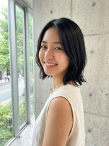 レガリタ(Regarita) 【ナチュラル外ハネボブ×ダークグレージュ】◎20代30代