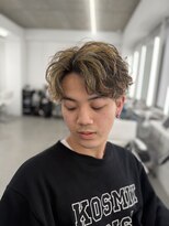 イロウ 山口どうもん店(IROW)&nbsp;メンズハイライトシャドウパーマ