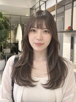 フィルムス 銀座(FILMS)&nbsp;くびれレイヤー/オリーブベージュ/顔周り/シースルー/銀座
