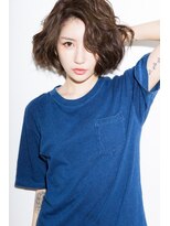 ヴェイン 渋谷(vain)&nbsp;【vain#A】うざ前髪×抜け感ウェーブボブで上級こなれ髪