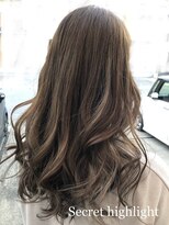 ヘアースペース シャイニング(HairSpace Shining)&nbsp;SHINING　シークレットハイライト＊ミルクティーベージュ