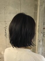 オッソ(OSSO)&nbsp;ハイライトアッシュ_フレンチボブマニッシュショート