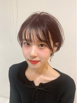 カミトトノウ 大人可愛いショートボブ