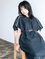 フィルムス 新宿(FILMS)&nbsp;暗めカラー/レイヤーカット/くすみベージュ/ボブ/新宿