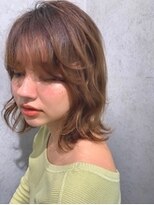 クレアール 大井町(CREAR)&nbsp;【CREAR大井町】小顔セミウェットウェーブ×オリーブカラー