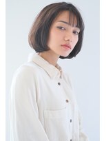 ガリカ 博多(Gallica)&nbsp;『 毛束感 × グレージュ 』ひし形シルエット切りっぱなしボブ☆