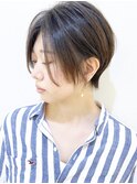 【松戸 ムラマツ】大人ショートボブハイライトアッシュ