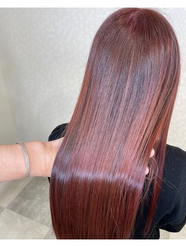 ヘアーアンドメイク ドレス(DRESS) リンゴ幹細胞トリートメント　ピンクカラー