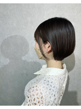 シアン(CYAN) #ショート#ボブ#アッシュ#ブラウン