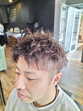 ナップヘアー NAP hair 波巻きウェーブパーマ