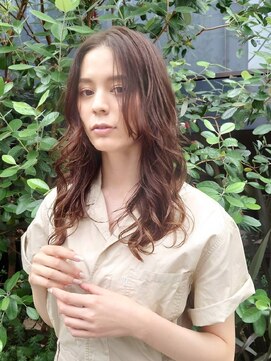 マノハル(MANOHARU) 【マノハル スタイル】ナチュラルロング×髪筆改善パーマ