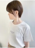 マッシュショートアッシュベージュ【CERCA新宿/新宿西口】