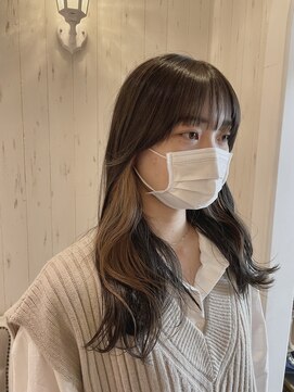 ラ ブランシュ 大宮(La Blanche) 大宮/似合わせカット/アースカラー/くびれヘア/デザインカラー