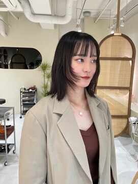 エレン 池袋(ElEn.) [エレン池袋]顔まわり似合わせカット/トレンドカット/髪質改善