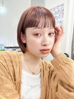 ヒビヲ(HIBIO)&nbsp;ダブルカラーピンクベージュミルクティーベージュイルミナカラー