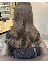 ベレーザ 渋谷(BELEZA)&nbsp;4263グレージュカラーアッシュオリーブシルキーヘルシースタイル