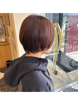 シャンプー ボーイ 宮崎柳丸店(SHAMPOO BOY) ショートボブ/ナチュラルブラウン