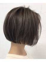 クールショートミニボブオリーブカラー２０代３０代４０代原宿