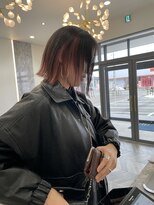 アース 秋田新国道店(EARTH)&nbsp;ハイインナー×ボブスタイル