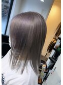 #セミディ#シアーカラー#ショートヘア#姫カット#ダークアッシュ