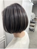 20代30代40代/ハイライトカラー/ショートボブ/ショートカット