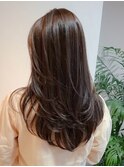 透明感カラー*レイヤー*まろやかブラウン*30代40代50代