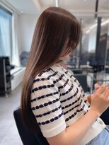 エル バイ アンキシム(elu by AHNKISM)&nbsp;艶髪ストレート髪質改善縮毛矯正韓国ヘア心斎橋