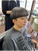 マッシュ/ショート/透明感カラー