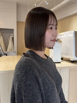 フルリール(fleurir) ぱつっとボブと髪質改善ストレート