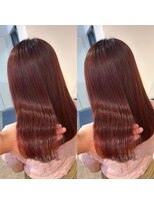 シー.(SHE.)&nbsp;【SHE.】超高濃度水素ケアカラー/髪質改善/チェリーレッド