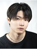 ワックスなしフェザーパーマシャドウパーマセンターパート