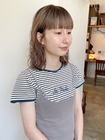 ヘアーアイストゥーレ(HAIR ICI TRE)&nbsp;ワンブリーチでつくるベージュカラー