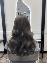 ロア 熊本(LOA)&nbsp;コテ巻き風パーマ　韓国風