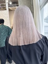 ラニヘアサロン(lani hair salon)&nbsp;ホワイトカラー/ホワイトミルクティー/ブリーチ/ハイトーン