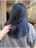 ネイビーブルー／アイスブルー