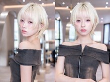 枝毛、切れ毛を94%削減するファイバープレックスブリーチで切れにくい髪へ導き、憧れのハイトーンを！！