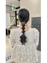 ザザ シンジュク(ZA/ZA shinjuku)&nbsp;編み下ろし/ヘアアレンジ