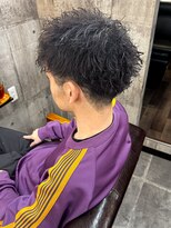 アムレヘアー(amule hair)&nbsp;【amule hair】大人ルーズショートパーマ/ダウンバングショート