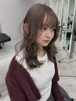 リヴ オオサカ(LIV OSAKA) レイヤーカット/グレージュ/ダブルカラー/ミルクティーベージュ