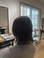 ラルテヘアー(Larte hair)&nbsp;ラルテStyle　外ハネ切りっぱなしボブ