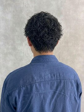 メンズサロン ルーブ 新潟(メンズサロンLOOB) ニュアンスパーマリバースセンターパートメンズカット
