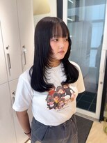 パーヴミックスガラ(Parve Mix GALA)&nbsp;顔周りまで入れたざくざくレイヤー♪